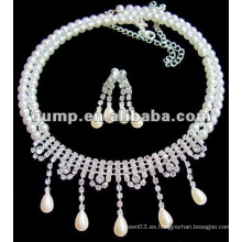 Rhinestones boda joyería nupcial conjunto (GWJ12-074)